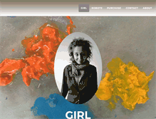 Tablet Screenshot of girlandrobots.com